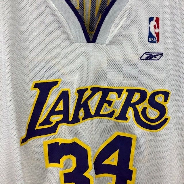 REEBOK TEAM APPAREL LAKERS 34 O'NEAL スウィングマン ユニフォーム