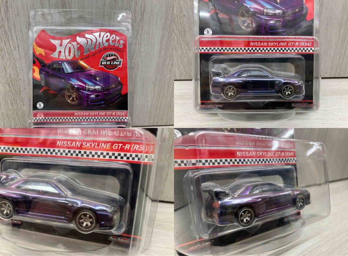 ホットウィール レッドライン NISSN SKYLINE GT-R（R34） - メルカリ