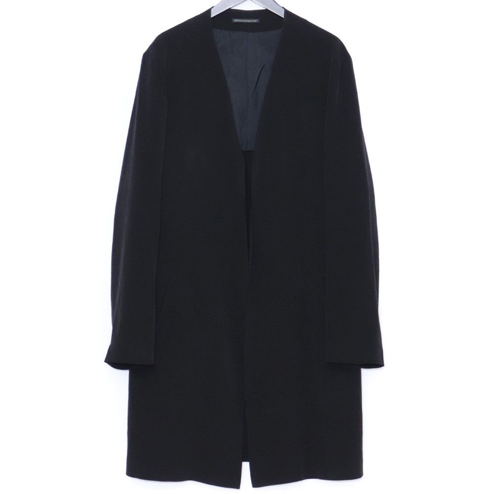 YOHJI YAMAMOTO 衿なし JKT サイズ3 ブラック HS-J10-500