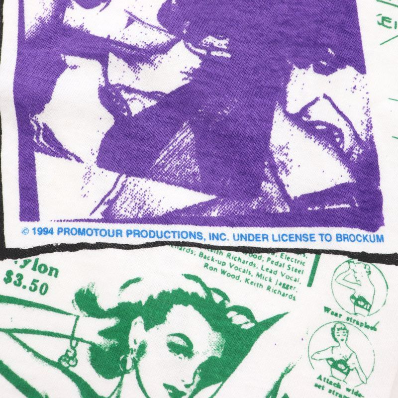 90s LIQUID BLUE ローリング・ストーンズ Tシャツ L 90's LIQUID BLUE ローリング・ストーンズ ''Sticky Fingers