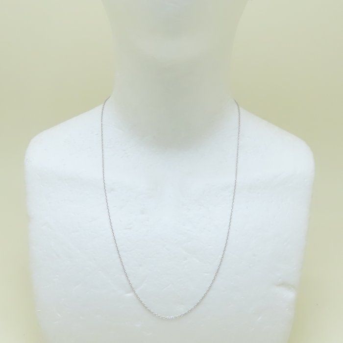 業界最安値に挑戦！！ アズキチェーン ネックレス 56.5cm 4.1グラム Pt850プラチナ レディース|76308 FJ