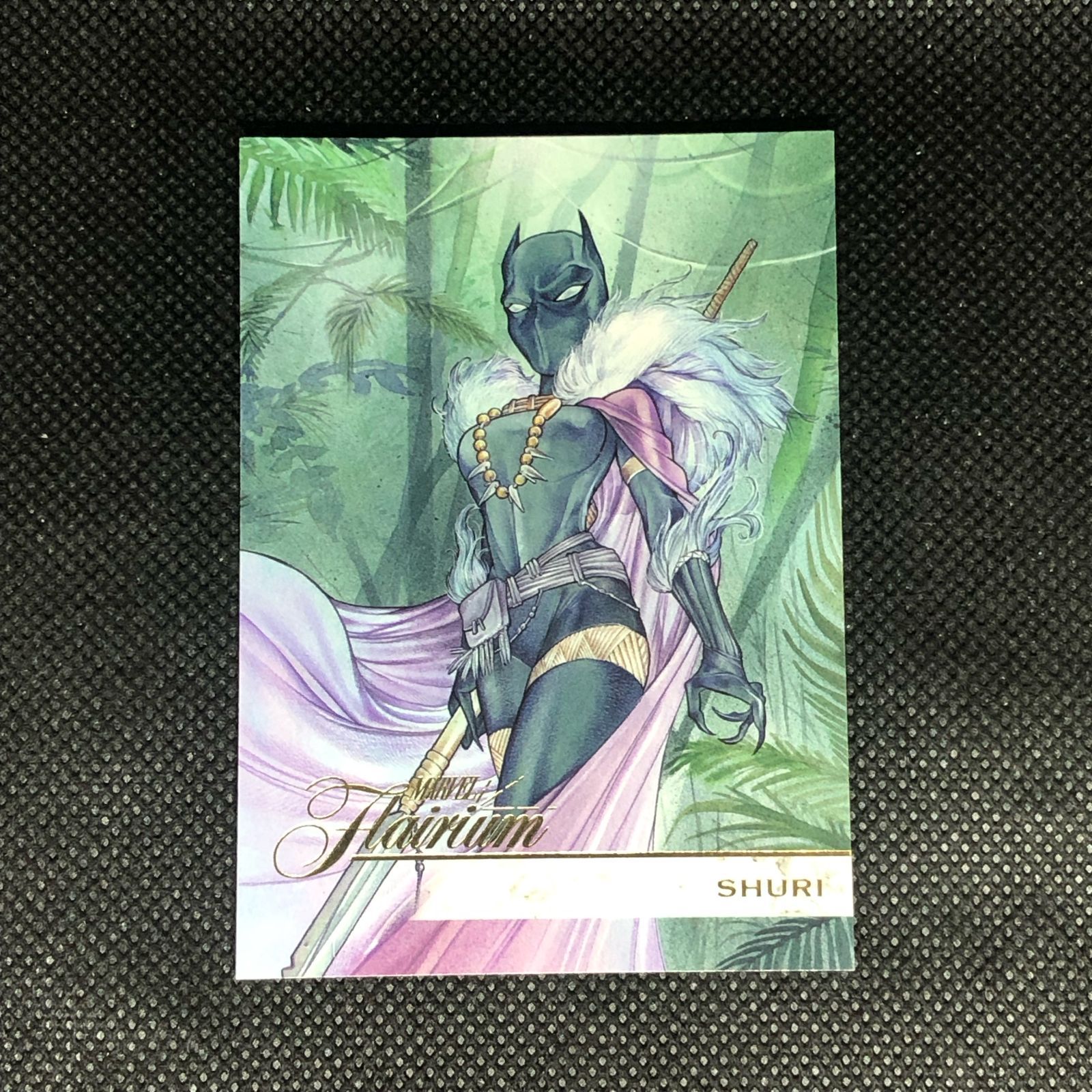 upper deck marvel レティーシャ・ライト 直筆サイン カード