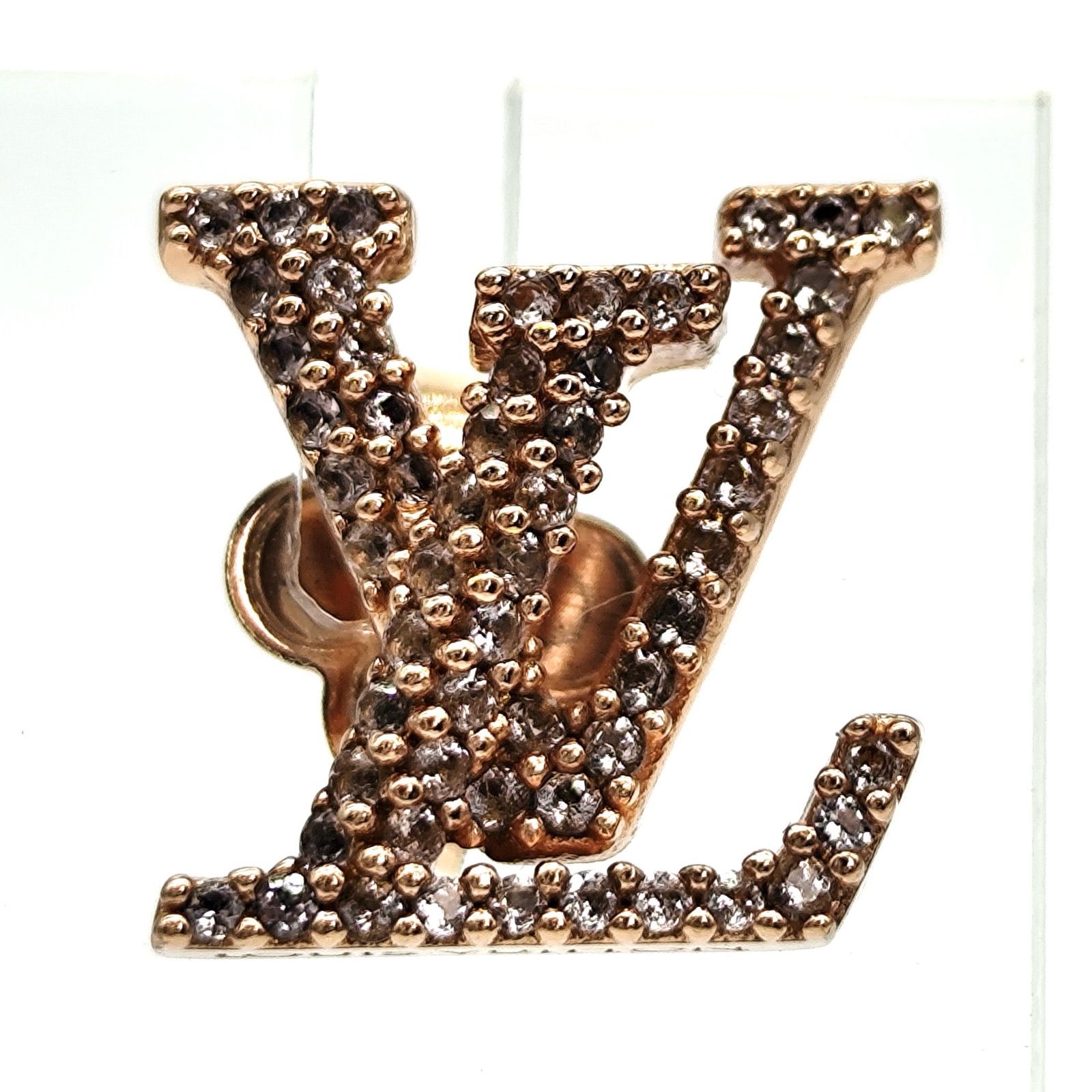 LOUIS VUITTON ピアス・LV アイコニック 片耳 箱付き（おすすめ