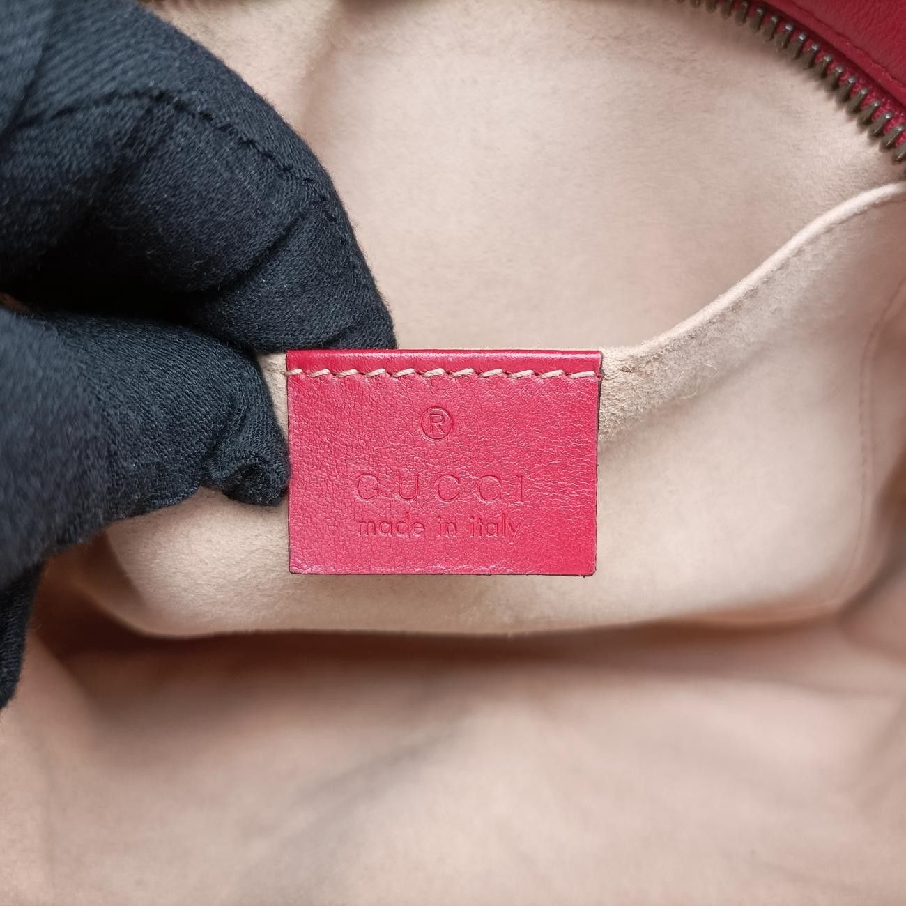 グッチGucciGGマーモントレッドレザー447632F026142315