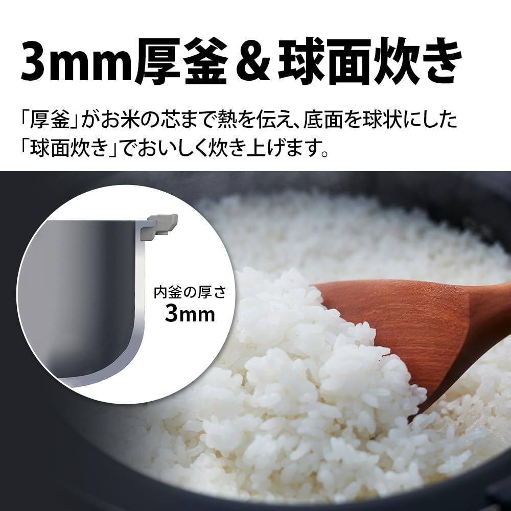 炊飯器 KS-CF05B-W