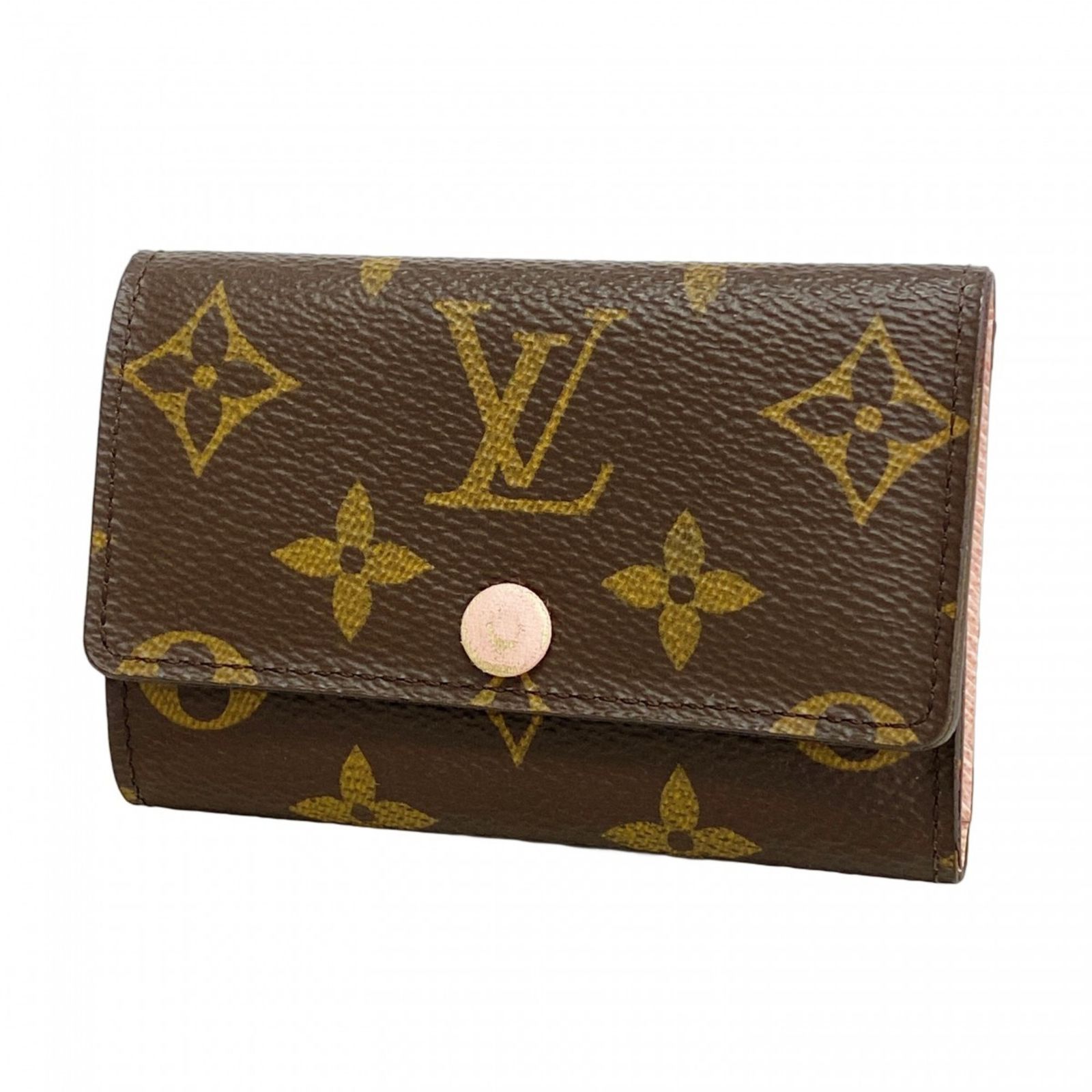 ルイ ヴィトン Louis Vuitton ルイ ヴィトン キーケース モノグラム ミュルティクレ6 M61285 ブラウン ローズバレリーヌレディース P1263862