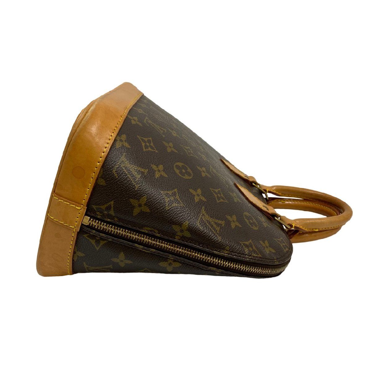 極 美品 LOUIS VUITTON ルイヴィトン アルマ PM モノグラム レザー 