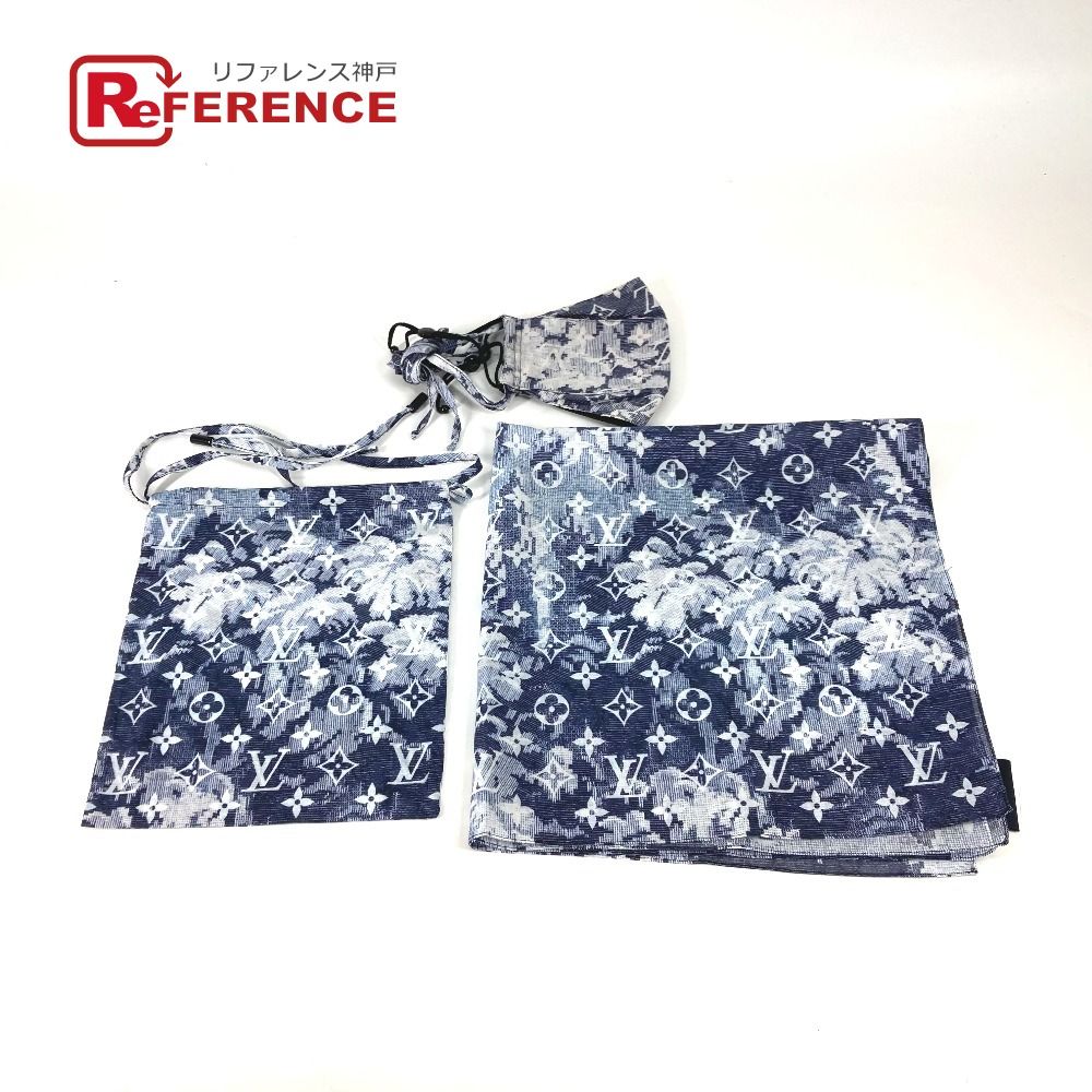 Louis Vuitton モノグラムマスクセット LOUIS VUITTON Monogram Knit Face Mask | eBay