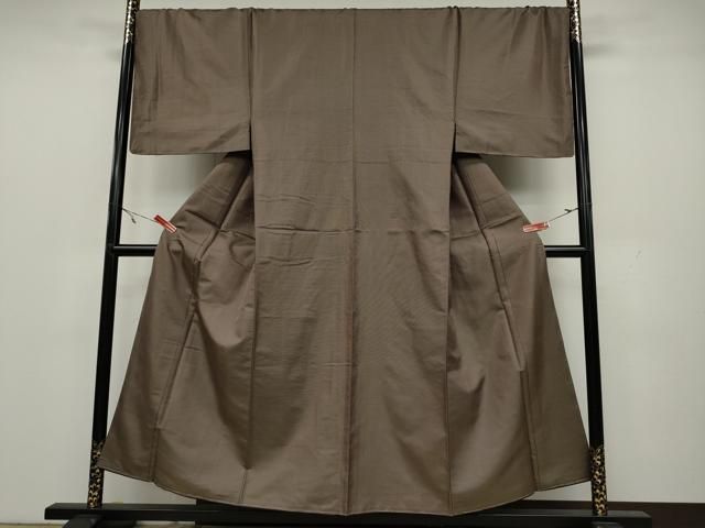 平和屋着物○男性 本場染大島紬 格子柄 正絹 逸品 未使用 CAAX4506ut 楽天