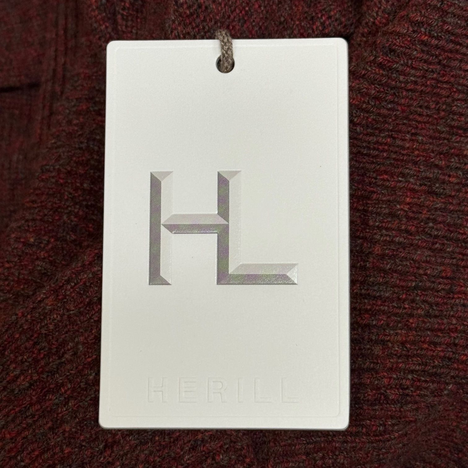 定価42900円 新品 HERILL 23AW Wholegarment Pullover ホール 
