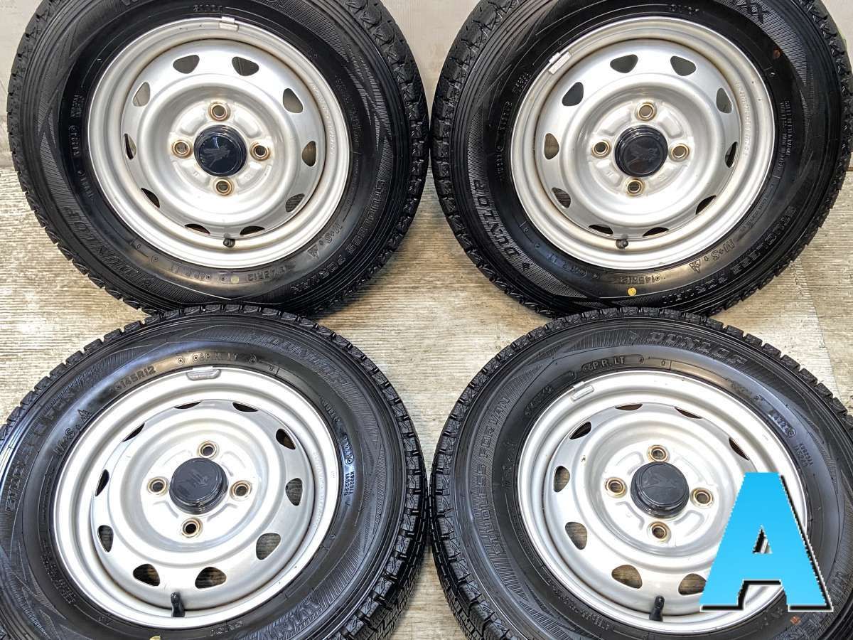 145R12 6PR 中古スタッドレスタイヤ　4本　ダンロップ Amazon.co.jp: 145R12 6PR ダンロップ WINTER MAXX SV01 バン