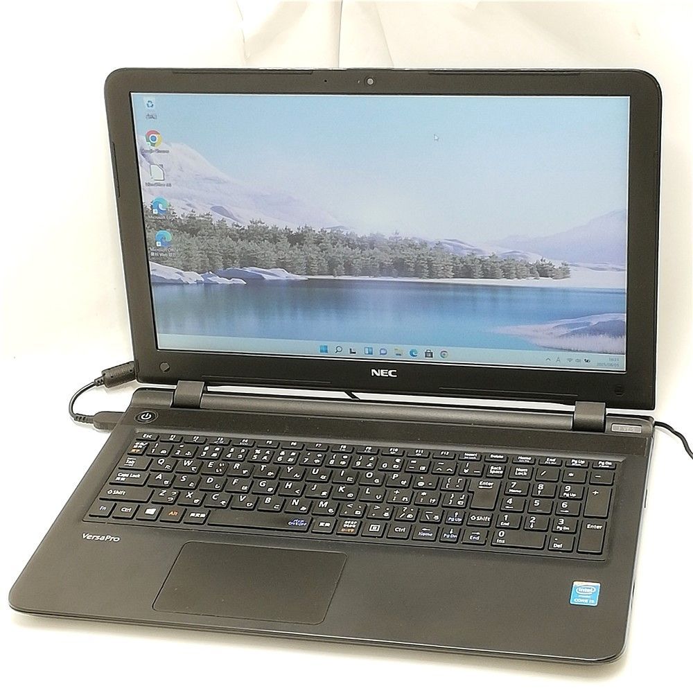 NEC 中古ノートパソコン VJ22T/FW-S 第5世代 Core i5 赤字覚悟 初心者向 Wi-Fi有 NEC 中古ノートパソコン VJ22T/FW-S