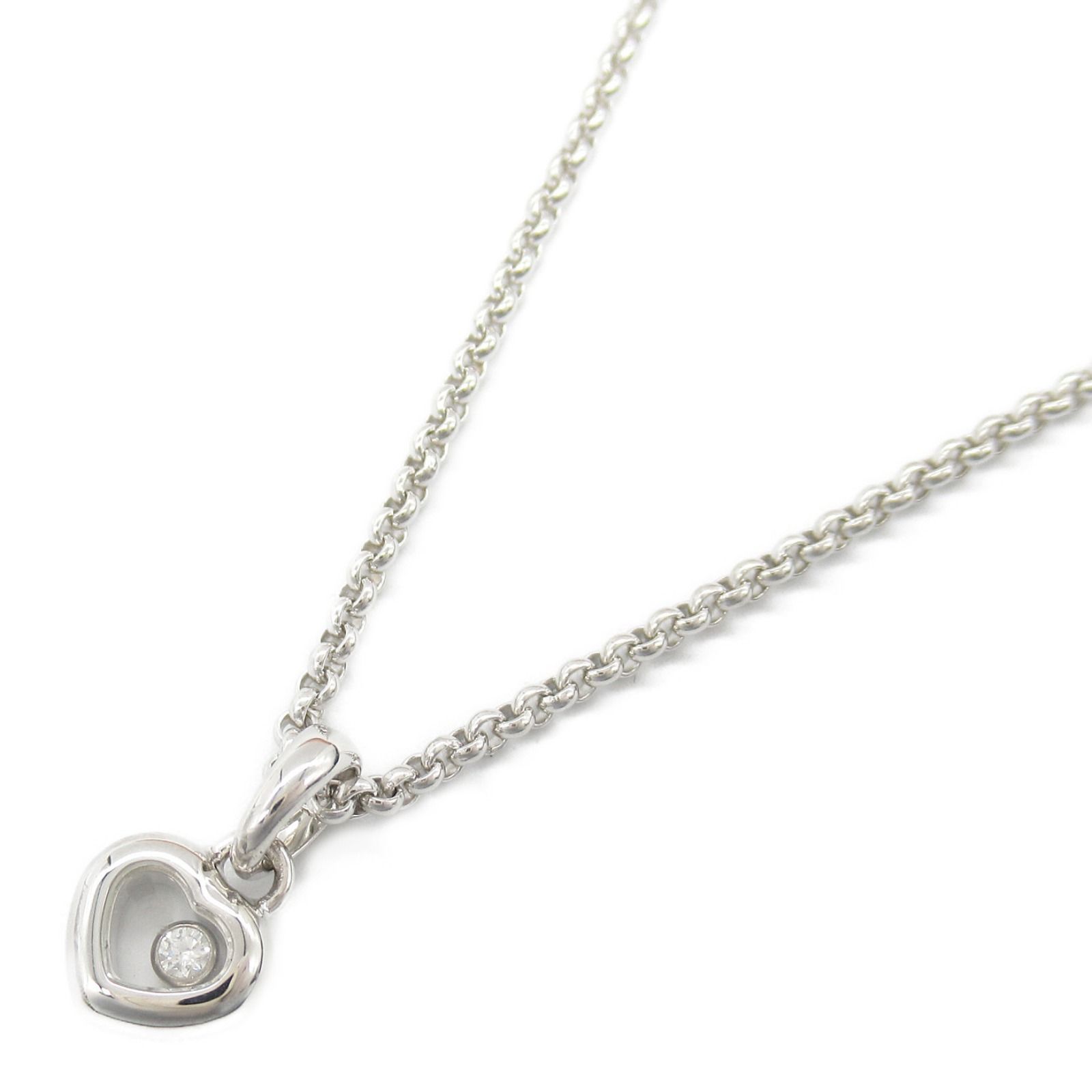 ショパール Chopard ネックレス ハッピーダイヤ ネックレス 首回