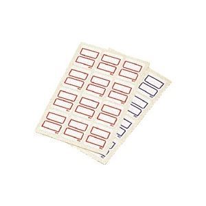 まとめ ニチバン マイタック リサイクルインデックス 大 27×34mm 赤枠 ML-133RR 1セット 1800片 180片×10パック ×3セット