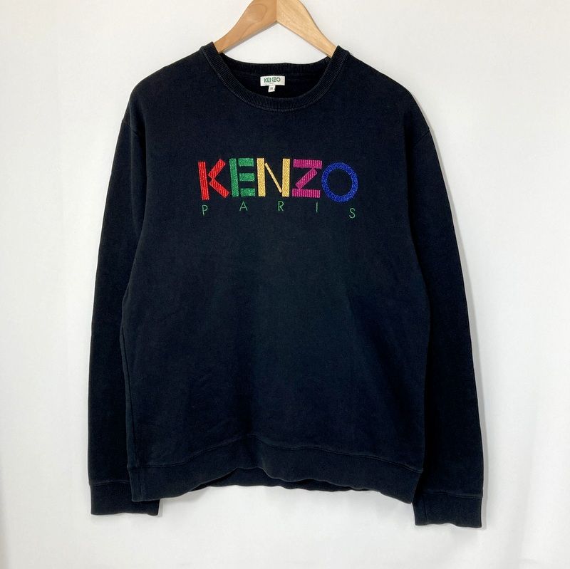 KENZO ケンゾー スウェット F765SW0004XR フロントロゴ 刺繍 