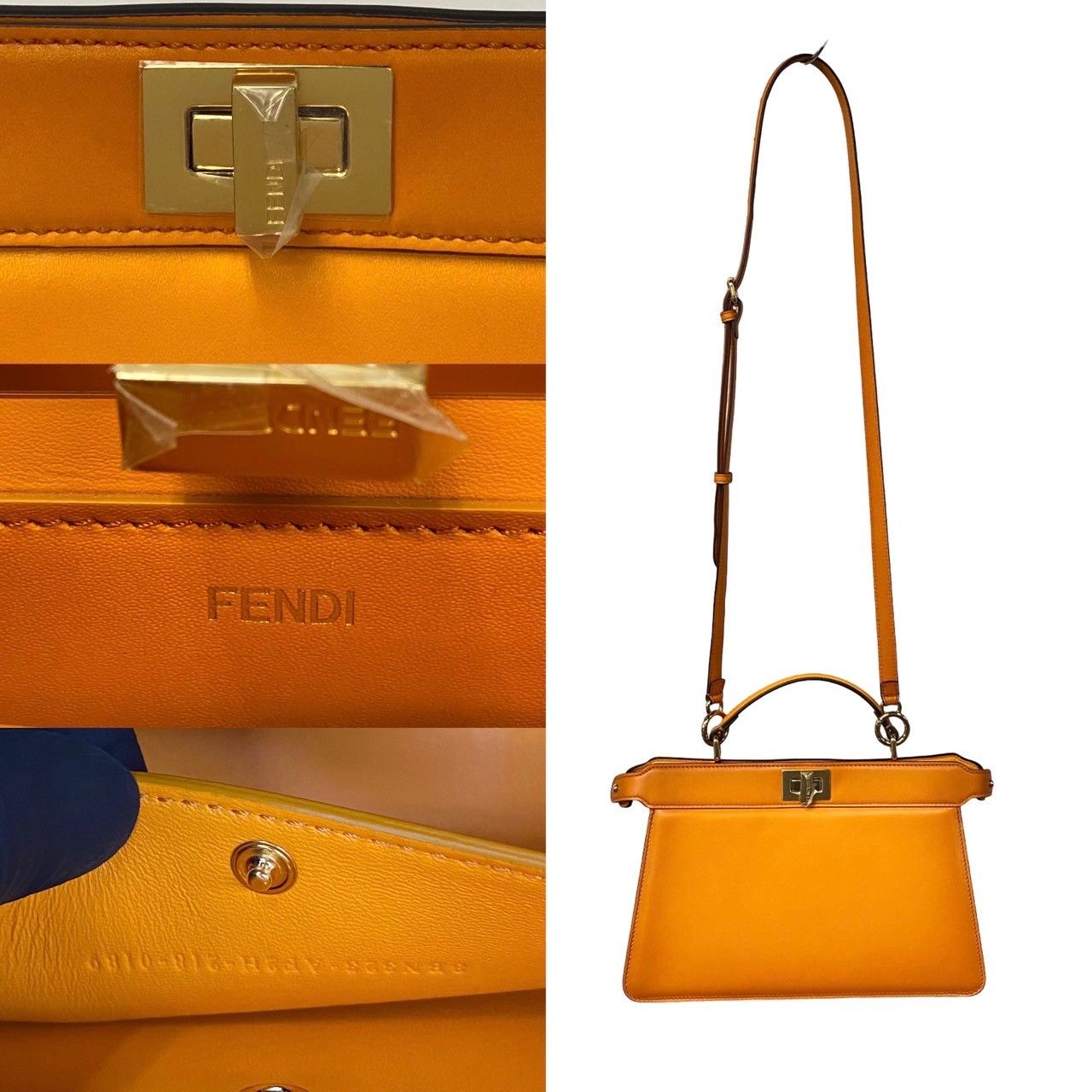未使用 保管品 極 美品 FENDI フェンディ ピーカブー アイシーユー 