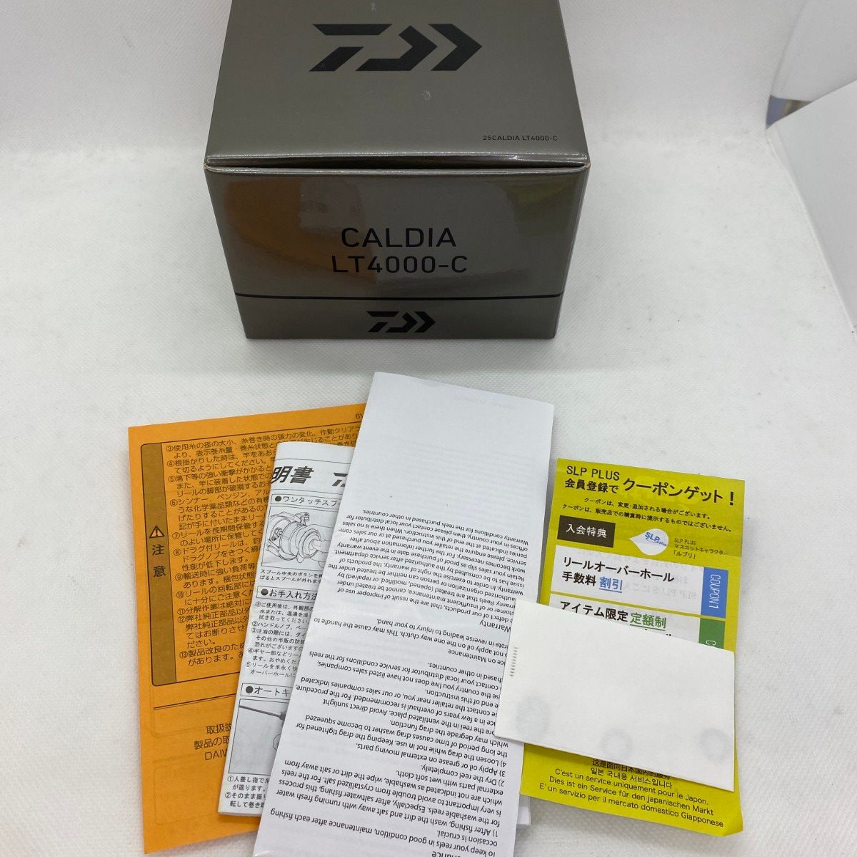 ΨΨDAIWA ダイワ スピニングリール 25カルディアLT4000-C 箱付 60411
