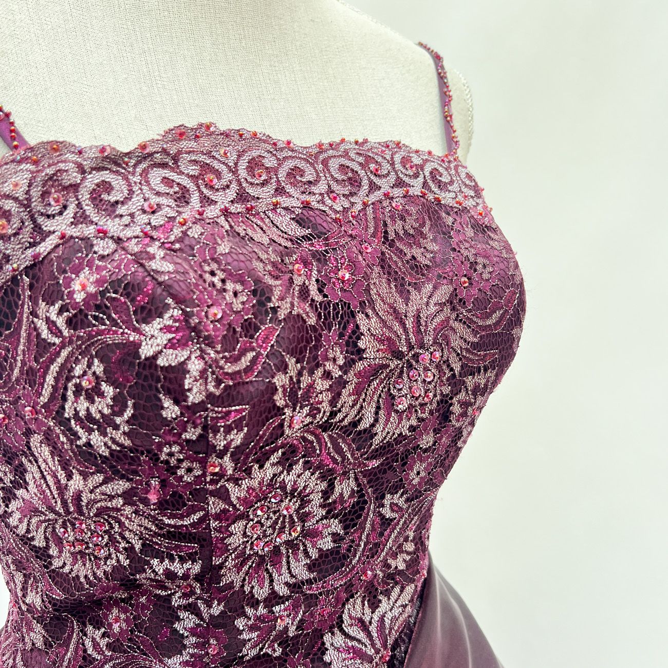 完売色 カラードレス プリンセス 紫 9号 C-285