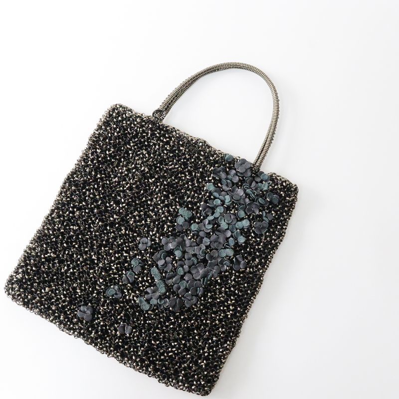 アンテプリマ ANTEPRIMA フラワーモチーフ ワイヤーバッグ/ブロンズ  