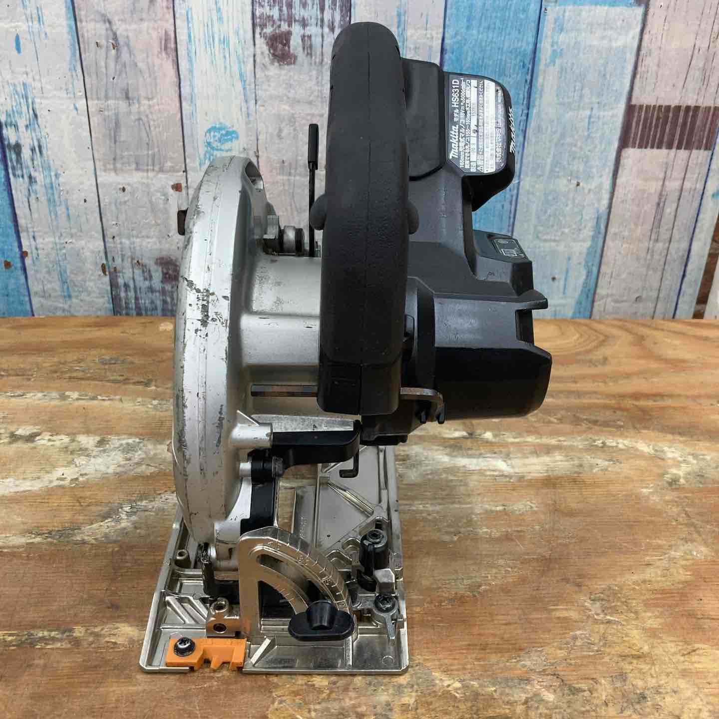 ☆マキタ(makita)18V 165mm コードレス丸のこ HS631DZB 本体のみ【柏店 