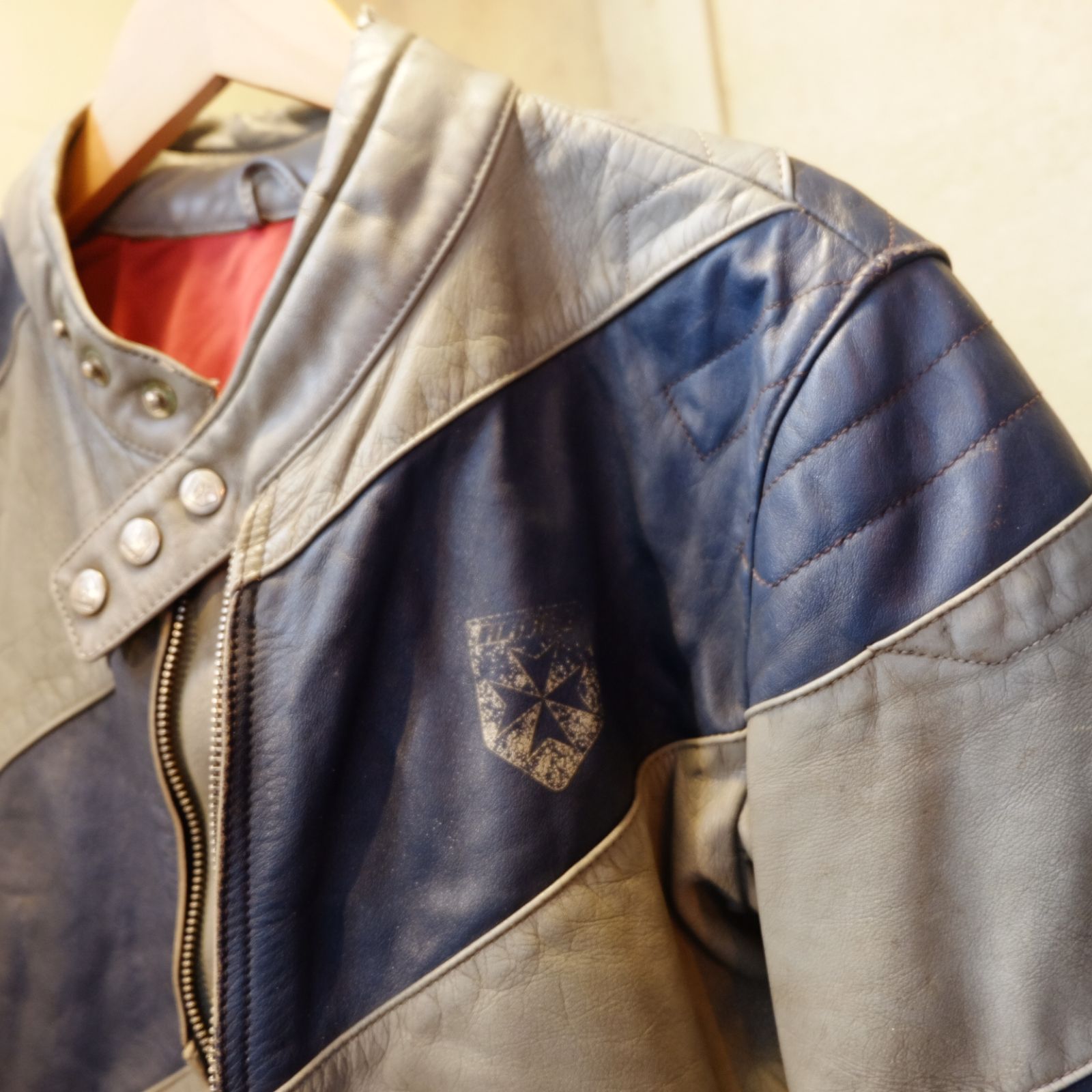70s80s vintage harro leather ridersjacket - メルカリ
