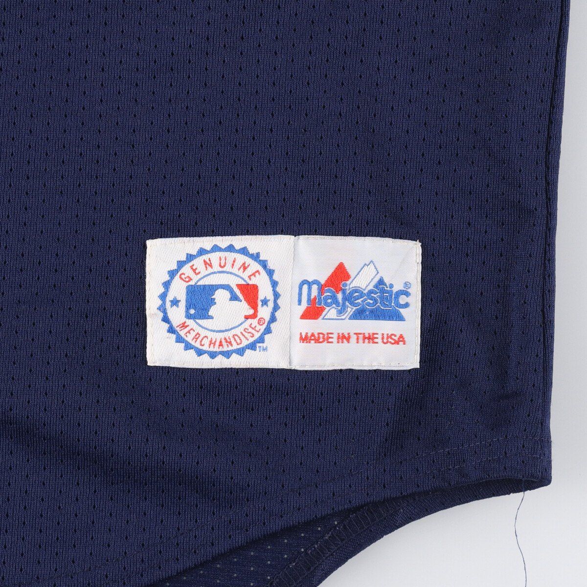 マジェスティック majestic MLB SAN DIEGO PADRES サンディエゴパドレス メッシュ ゲームシャツ ベースボールシャツ USA製 メンズXL /eaa337011