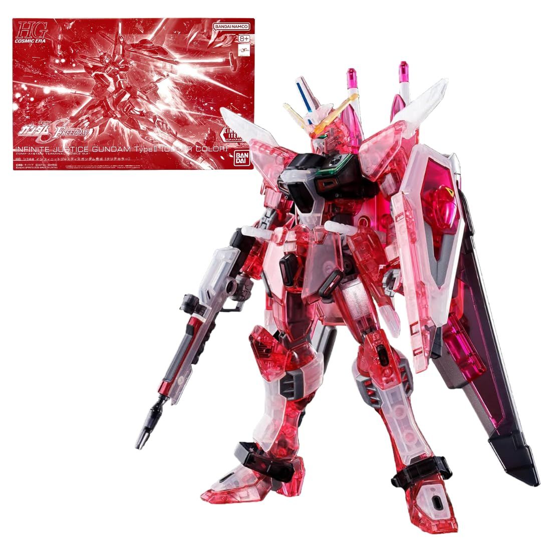 HG 1/144 インフィニットジャスティスガンダム弐式 [クリア