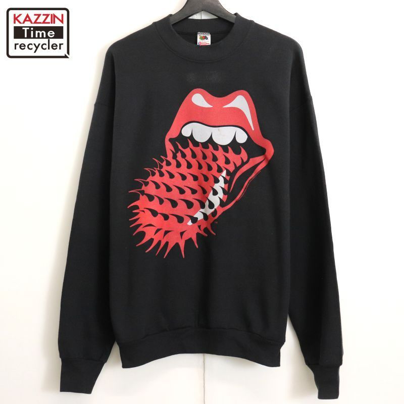 DEADSTOCK 90s ローリングストーンズ The Rolling Stones スウェット トレーナー メンズ 表記XLサイズ