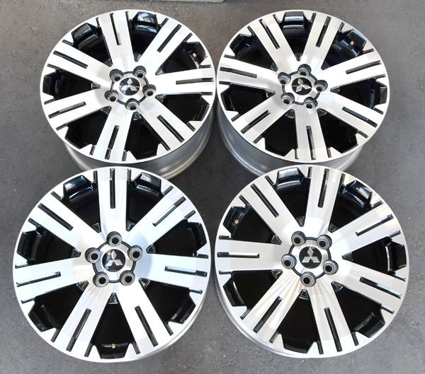 三菱 MITSUIBISHI デリカ D5 後期 純正ホイール 18インチ 5H 114.3 7J 38 アルミホイール