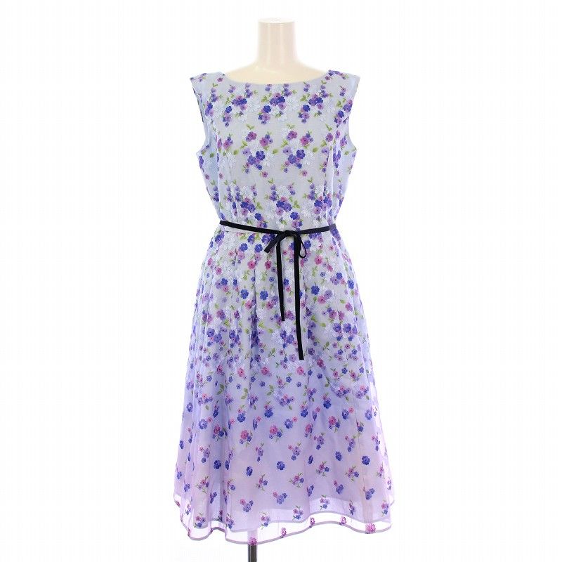 トッカ TOCCA FLOWER OF MUSE フラワーオブミューズドレス フレア