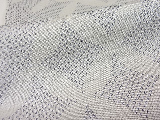 平和屋本店□極上 京都・西陣 織元ブランド 秦流舎 お召 七宝文 やまと