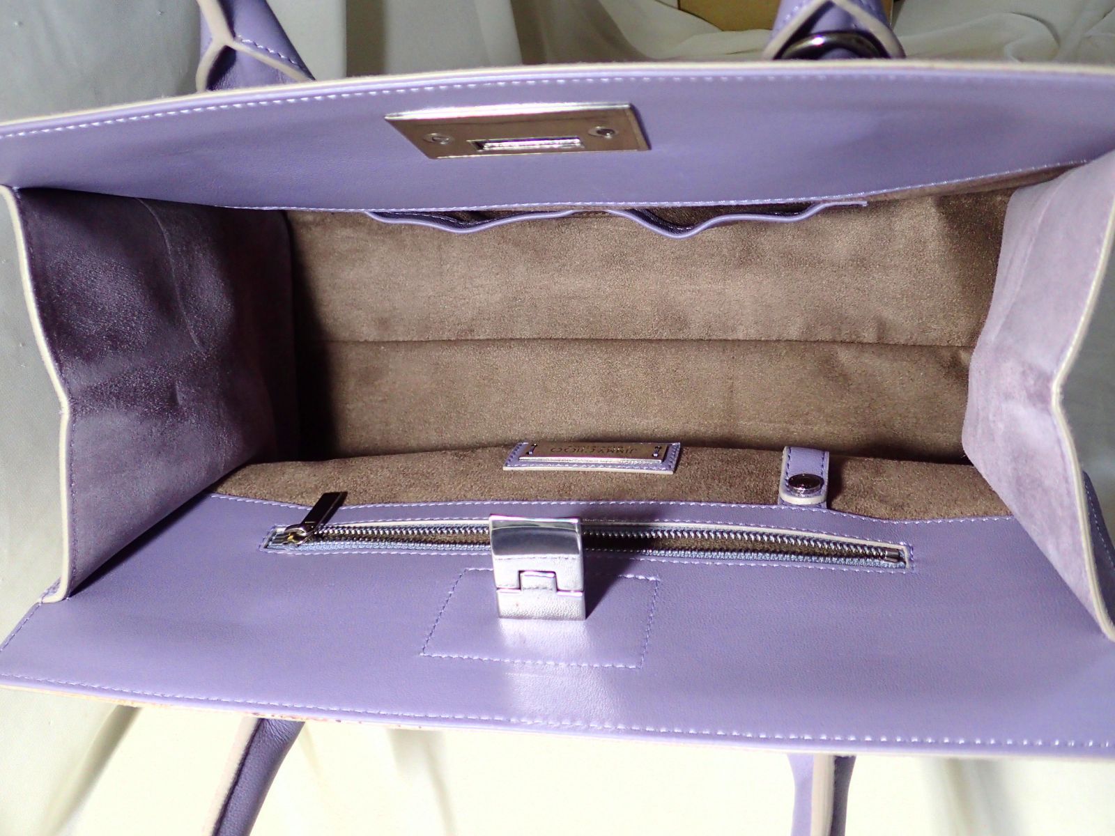 Jimmy Choo ジミーチュウ RILEY ライリー スエード/レザー トート