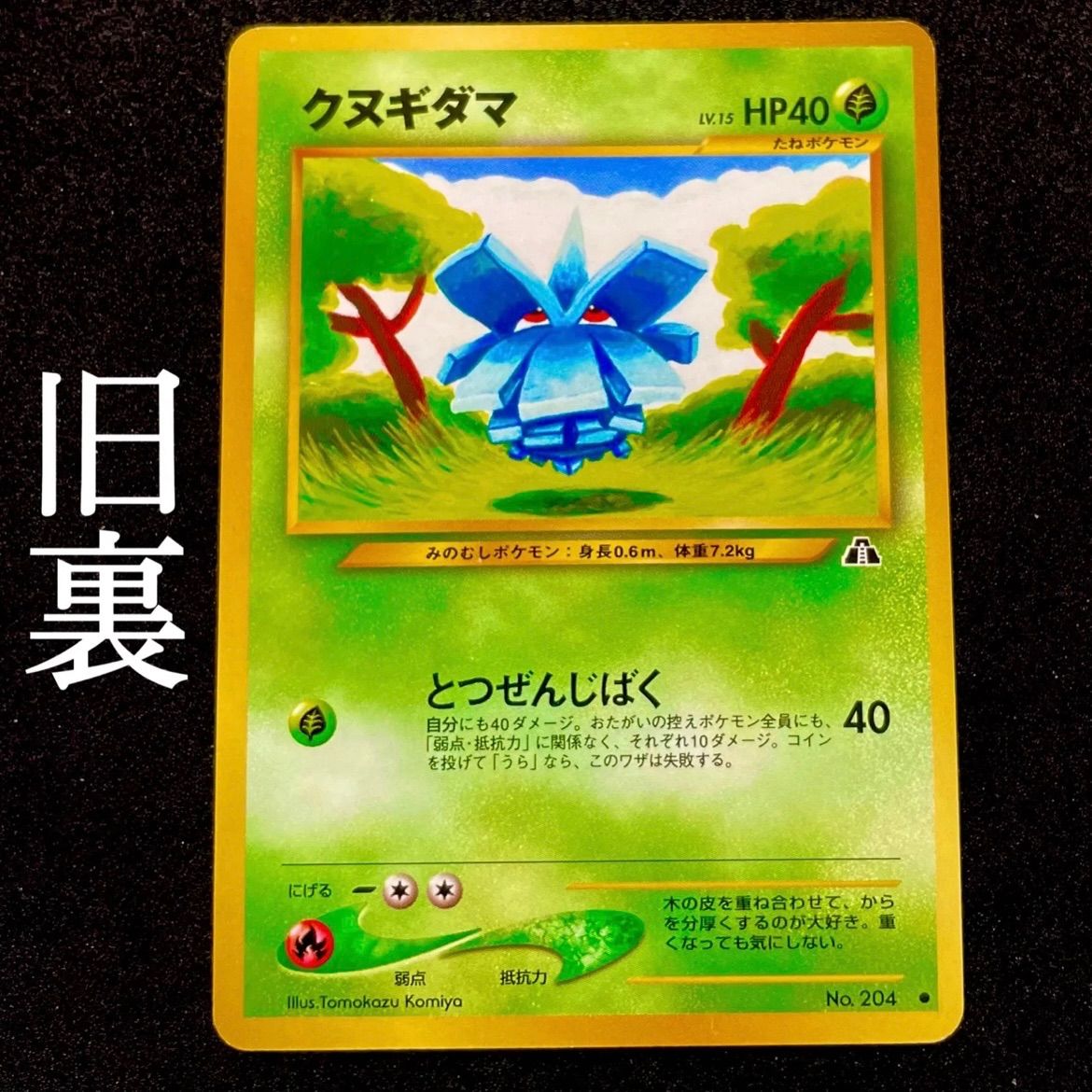 【psa10】クヌギダマ　旧裏 psa10】クヌギダマ 旧裏 - メルカリ