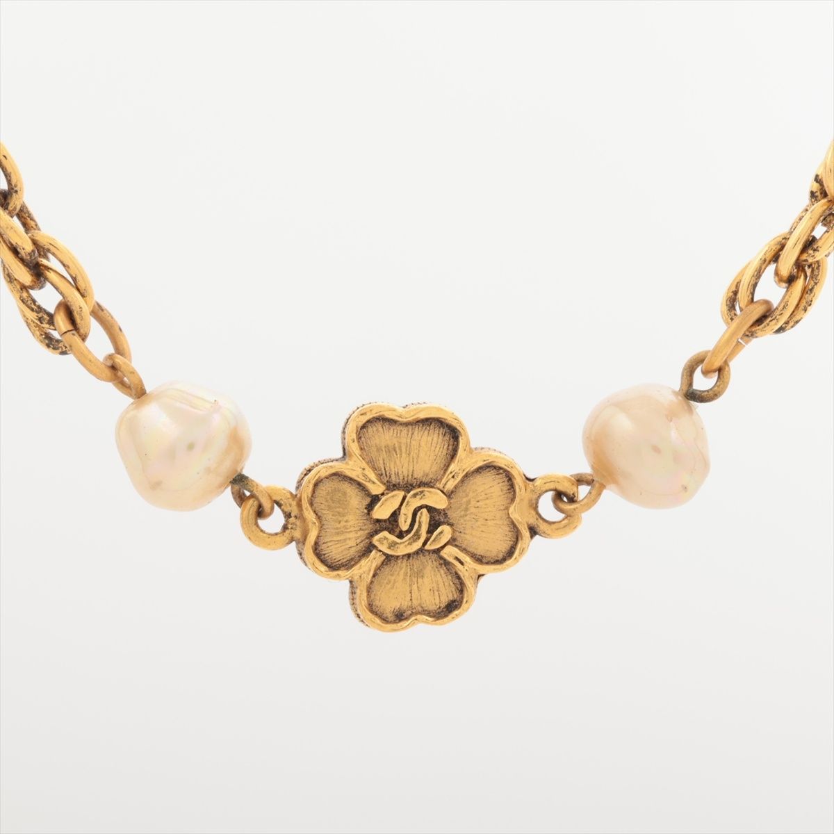 CHANEL シャネル　ココマーク　95P ヴィンテージ　クローバー CHANEL (シャネル) ヴィンテージ べっ甲 クローバー ココマーク
