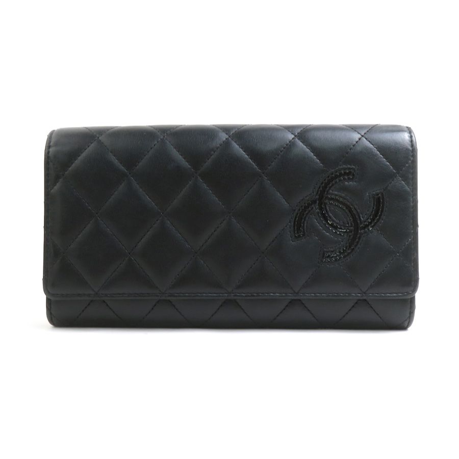 シャネル CHANEL 長財布 シンプリー CC マトラッセ