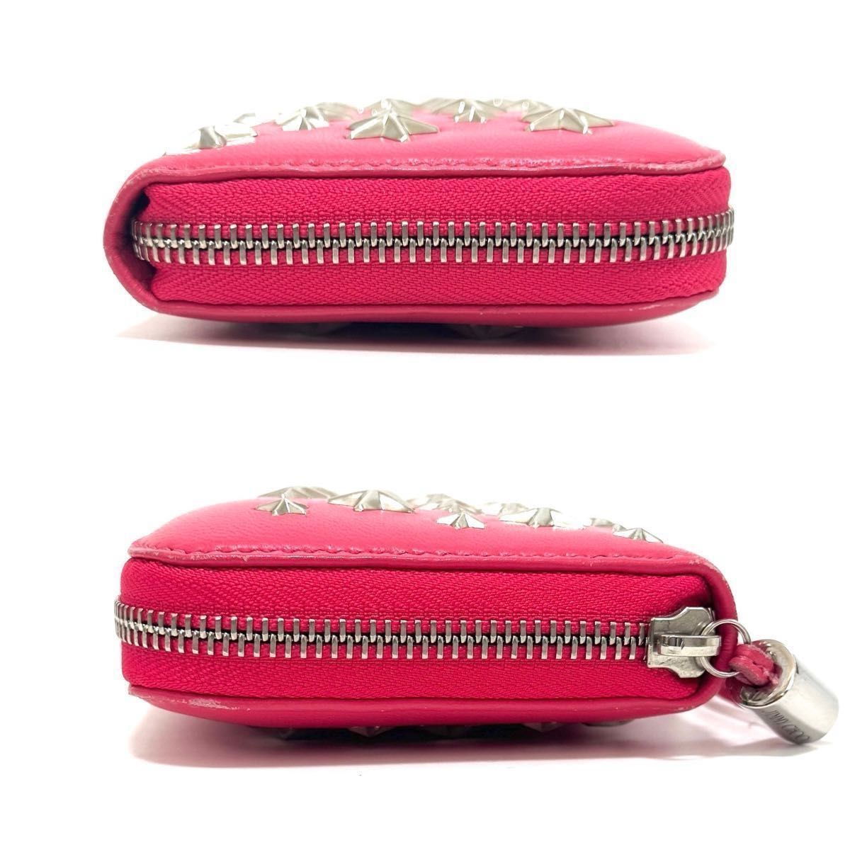 ジミーチュウ 長財布 ロングウォレット long wallet 財布 ピンク