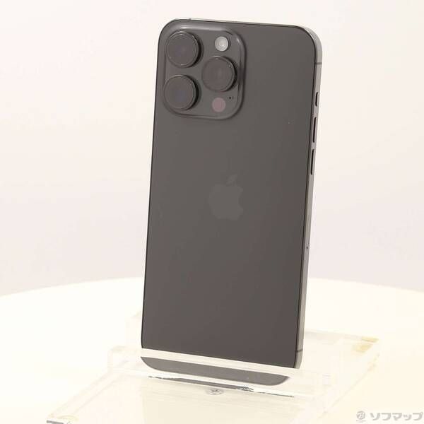 iPhone - 極美品　iPhone15 pro 256GB ブラックチタニウム　simフリー iPhone 15 Pro 256GB - ブラックチタニウム（SIMフリー）[整備済
