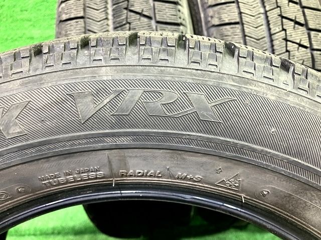 幸運 BRIDGESTONE スタッドレス ブリヂストン ブリザックVRX 205 60R16 4本 6ミリ 2020年 翌日配達！