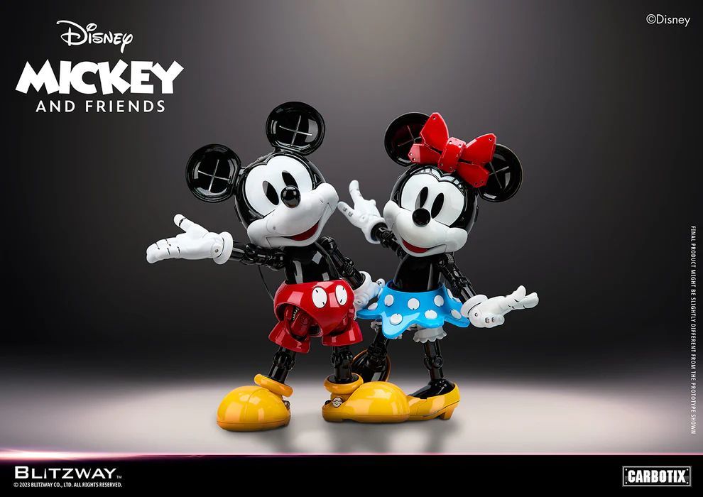 BLITZWAY CARBOTIX Disney Minnie Mouse 未開封新品 ミニーマウス ディズニー アクションフィギュア ブリッツウェイ