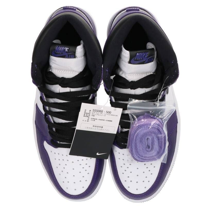 ナイキ AIR JORDAN 1 RETRO HIGH OG COURT PURPLE 555088-500 エア