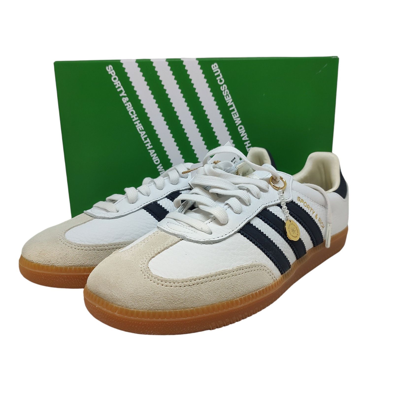ADIDAS アディダス Samba OG ×Sporty - Rich Footwear White HP3354 27 ホワイト