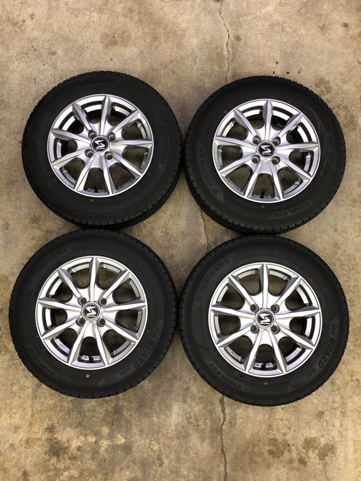 155/80R14 LTヨコハマiG91スタッドレス4本トヨタ プロボックス他 155/80R14 LTヨコハマiG91スタッドレス4本トヨタ プロボックス他