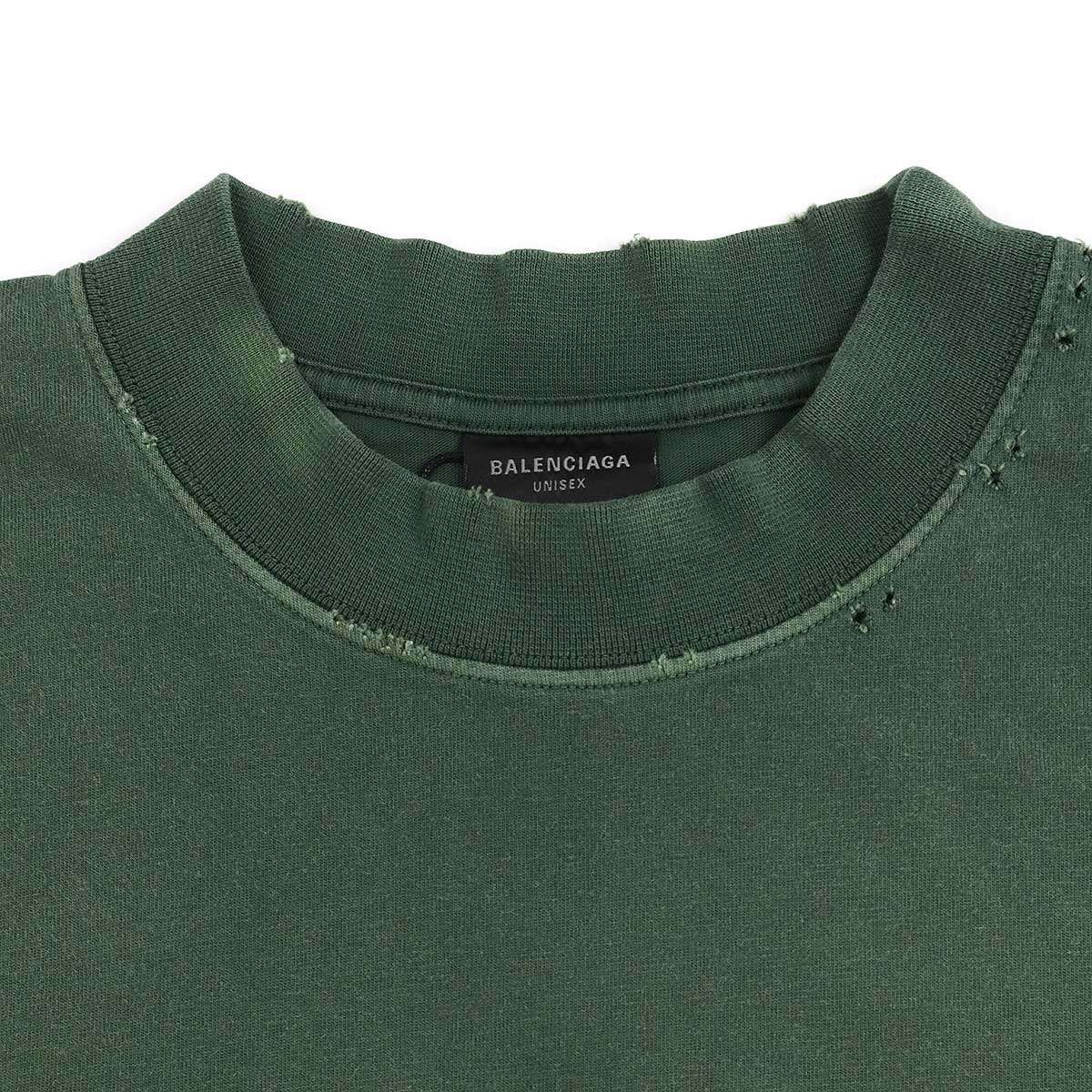 BALENCIAGA バレンシアガ Tape Medium Fit T-Shirt テープロゴTシャツ  