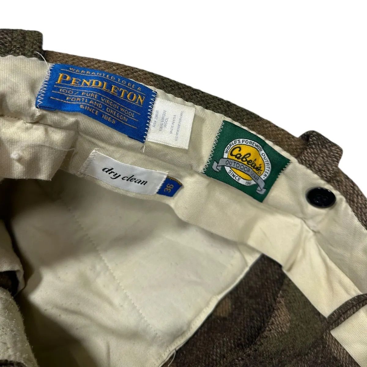 80s - 90s Cabelas × Pendleton 