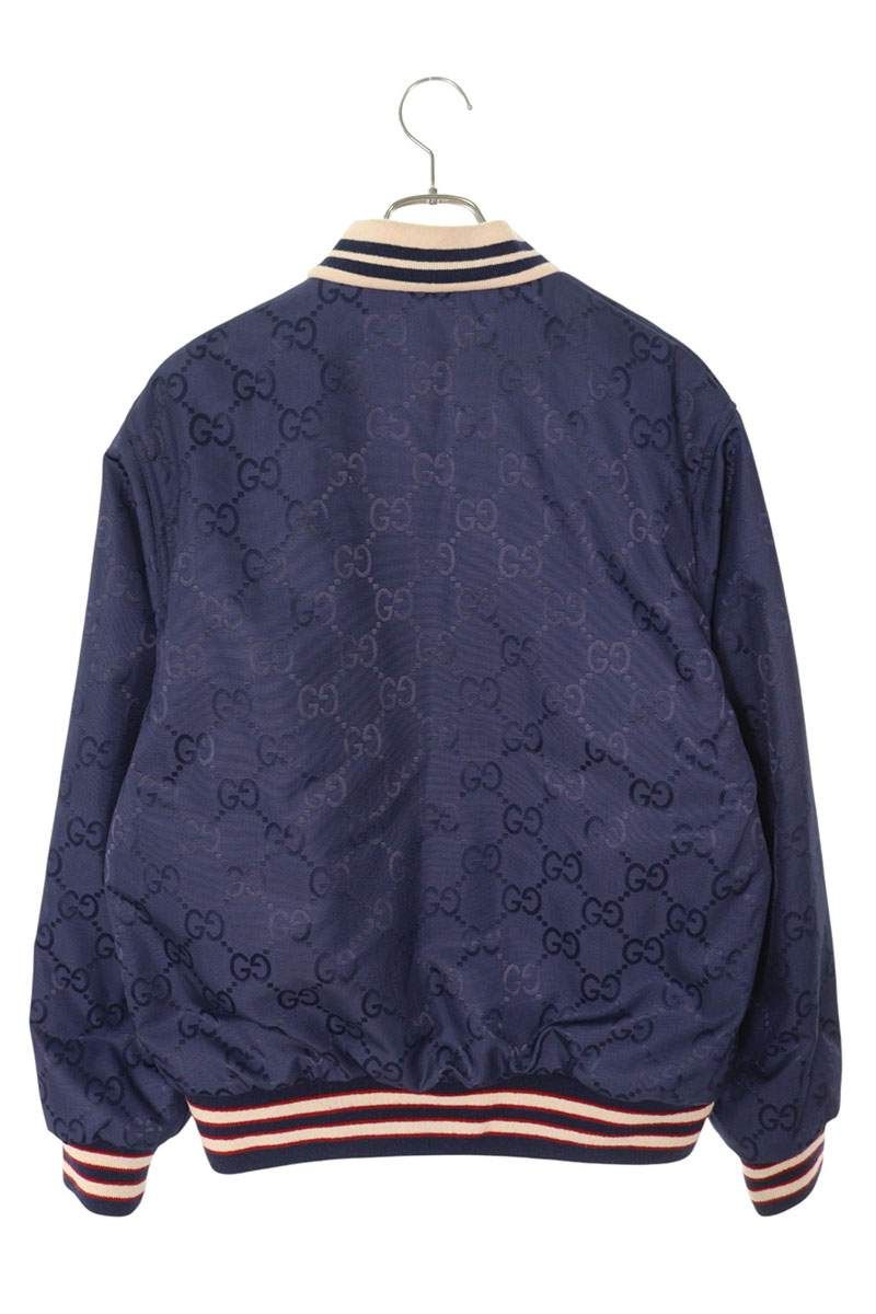 【最終価格】グッチ　ggキャンバスナイロン　アウター　ブルゾン GG nylon canvas jacket in black | GUCCI® US