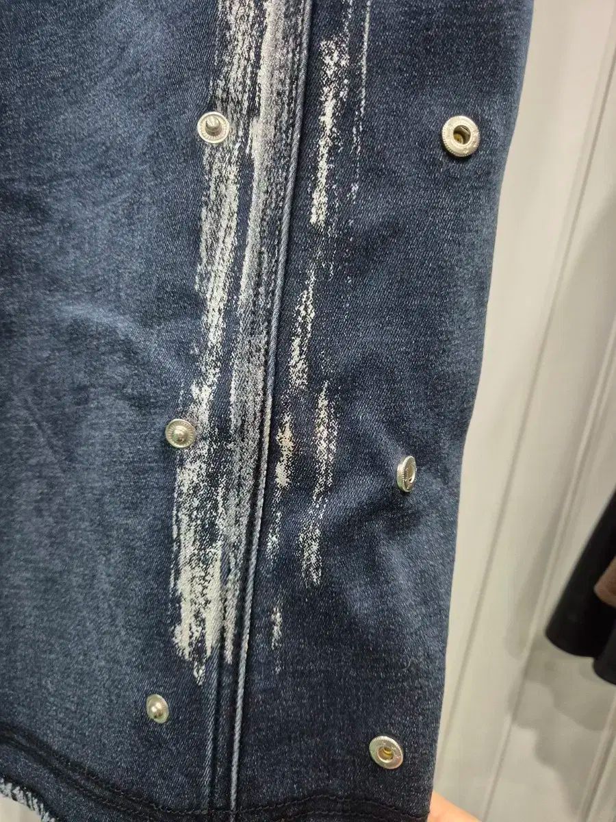 新生活応援!大特価? デニム ワイド パンツ 傷 ウォッシュ