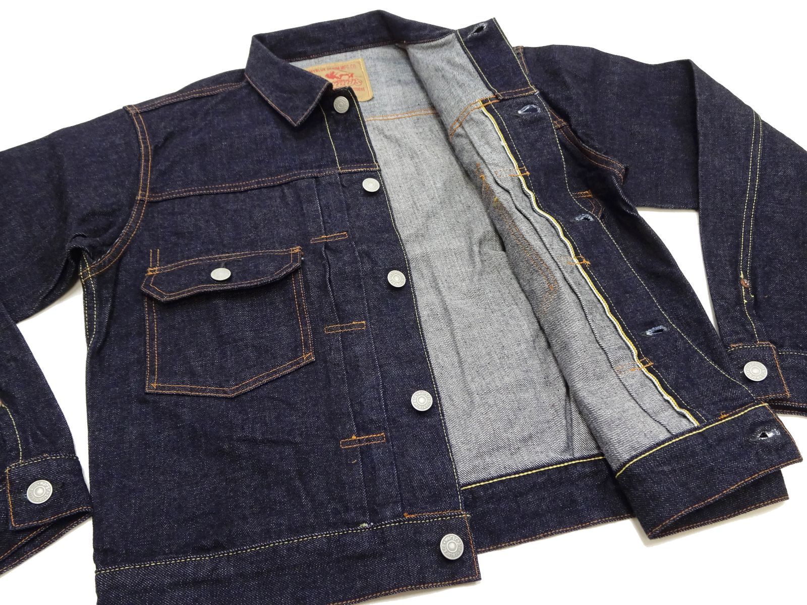フェローズ デニムジャケット PHERROW'S 13.5oz スターチド