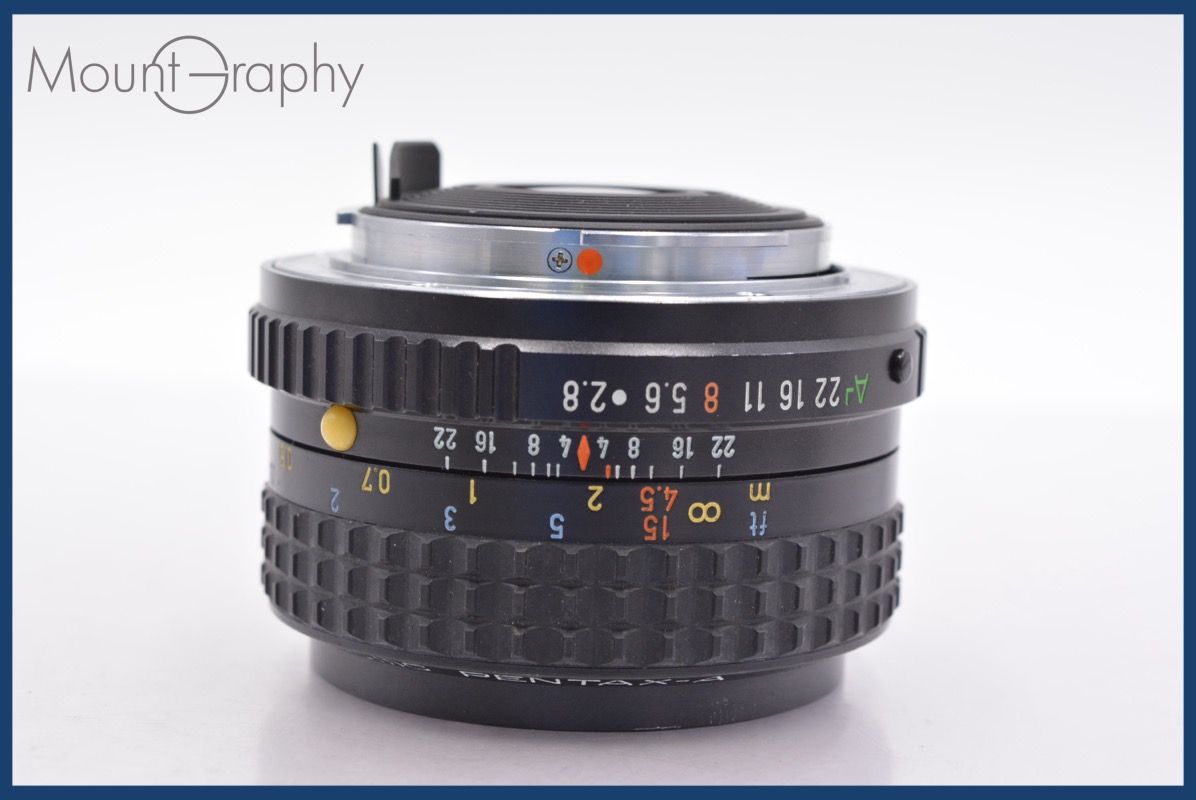 ペンタックス PENTAX SMC PENTAX-A 35mm F2.8 前後キャップ-レンズフィルター付 完動 同梱可 yk5121