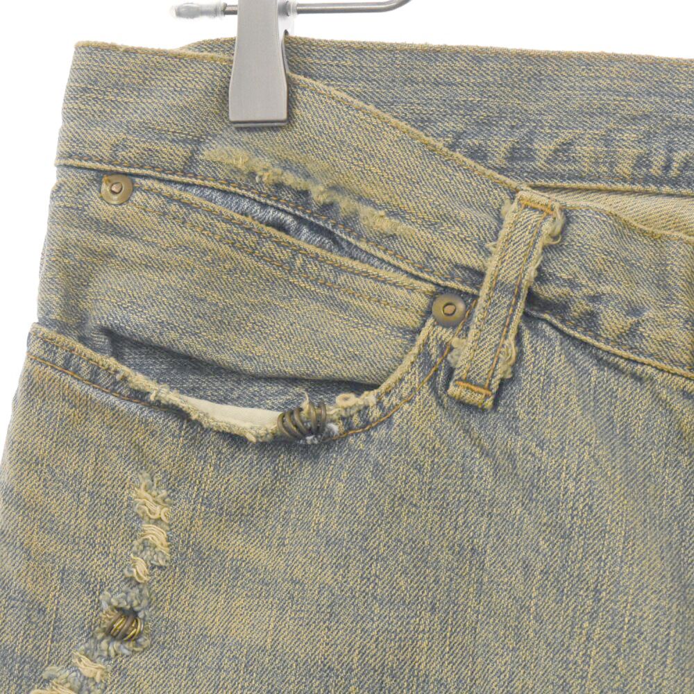 IF SIX WAS NINE (イフシックスワズナイン) MUDMAX DENIM PANTS マッド