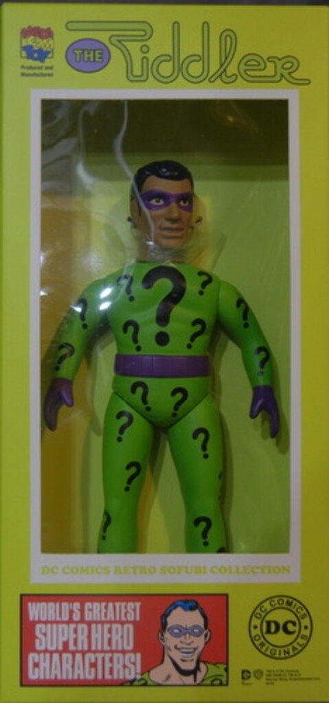 メディコム・トイ / ベアモデル DCレトロソフビコレクション RIDDLER